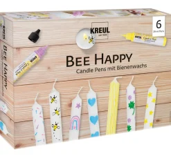 KREUL Candle Pen "Bee Happy", 6er Set