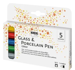 KREUL "Glass & Procelain Pen - Glitter" medium