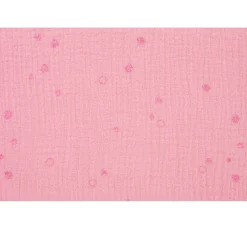 Krinkel-Musselin Baumwoll-Stoff mit Metallic-Effekt