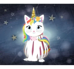 Laternen-Bastelset "Kittycorn"