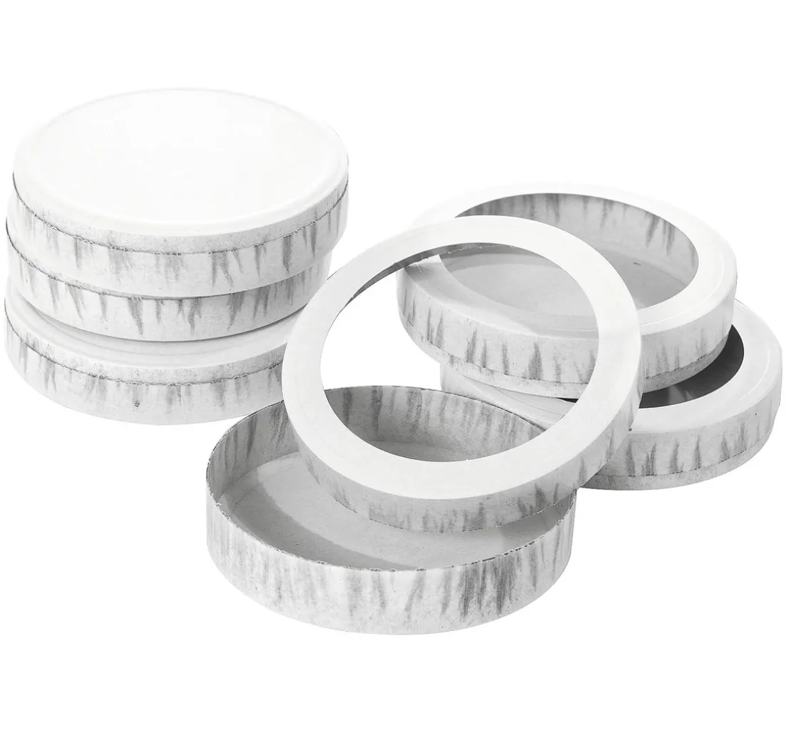 Laternenböden/deckel "Klein", 10 Paar