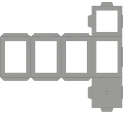 Laternen-Rohling "Eckig"