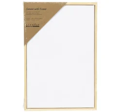 Leinwand mit Rahmen, 15,8 x 23,8 cm
