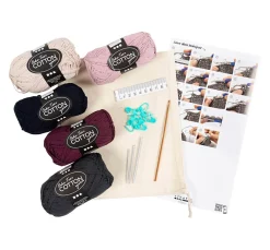 Lernset Häkeln "Geschirrtücher"