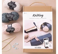 Lernset Stricken "Waschlappen"