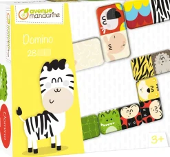 Lernspiel Domino "Tiere und Texturen"