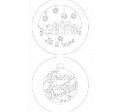 Lightboxes "Merry Christmas", 2er-Set