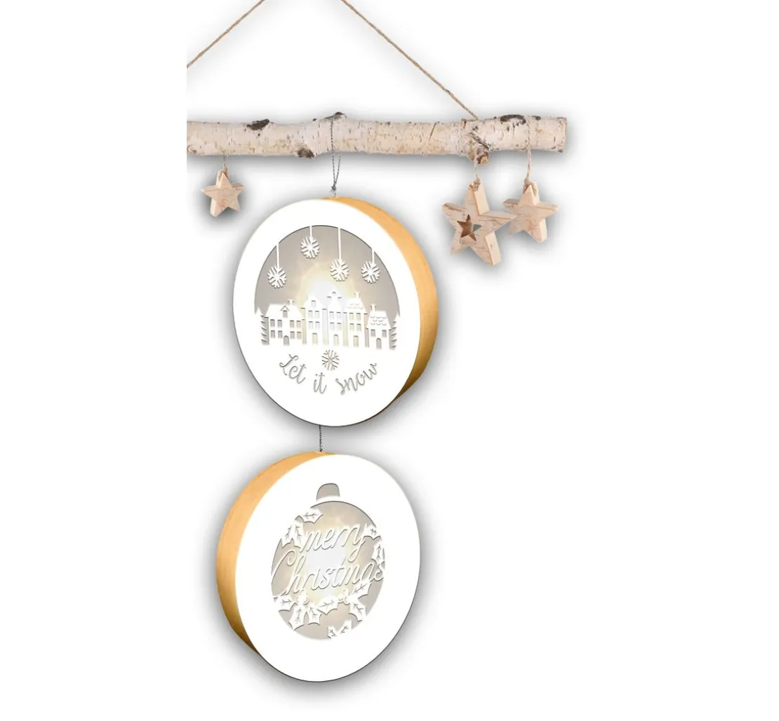 Lightboxes "Merry Christmas", 2er-Set