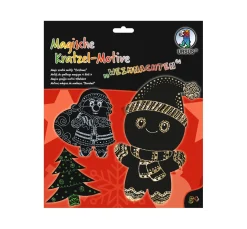 Magische Kratzel-Motive "Weihnachten"
