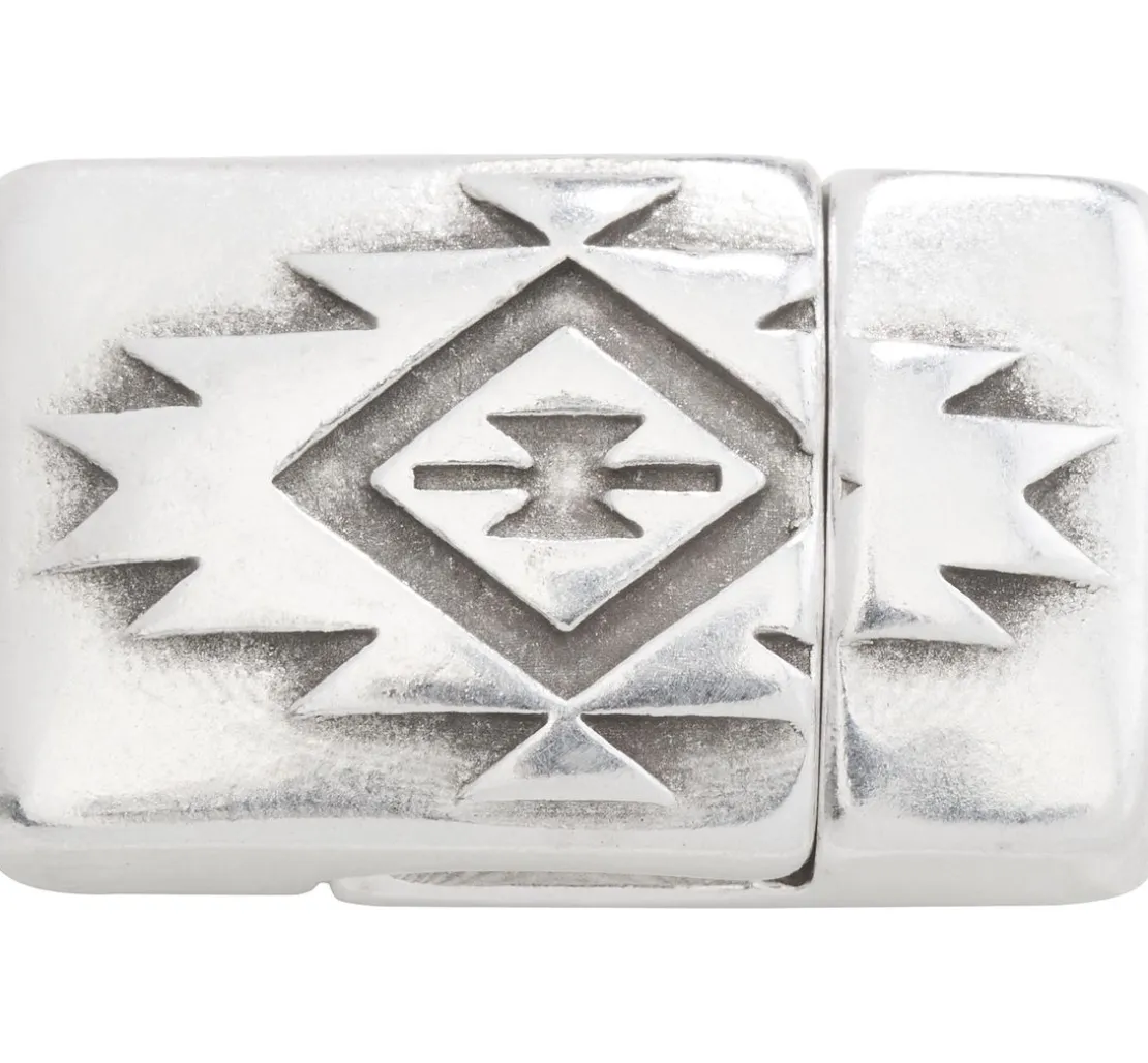 Magnetverschluss "Ethno", für Bänder 10 mm breit