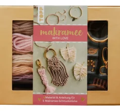 Makramee-Schmuckset "With Love"