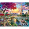 Malen nach Zahlen "Abendessen an der Seine"
