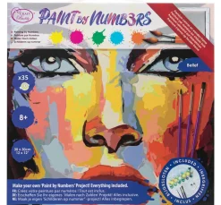Malen nach Zahlen auf Keilrahmen, 30 x 30 cm
