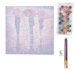 Malen nach Zahlen auf Keilrahmen, 30 x 30 cm