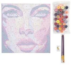 Malen nach Zahlen auf Keilrahmen, 30 x 30 cm