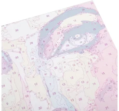 Malen nach Zahlen auf Keilrahmen, 30 x 30 cm