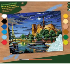 Malen nach Zahlen "Paris"