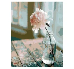 Malen nach Zahlen "Weiße Blume"