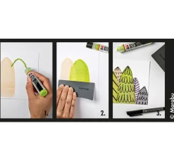 Marabu Acryl Color Squeegee Art Set