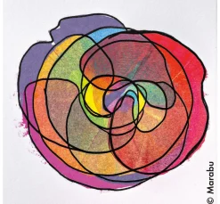 Marabu Acryl Color Squeegee Art Set