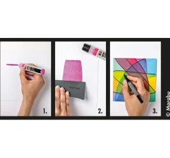 Marabu Acryl Color Squeegee Art Set