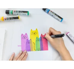 Marabu Acryl Color Squeegee Art Set