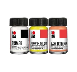 Marabu GLOW IN THE DARK-Set "STARS"