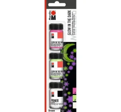 Marabu GLOW IN THE DARK-Set 