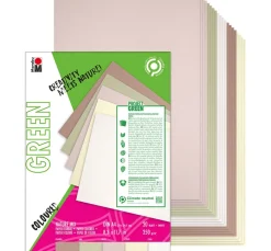 Marabu Green Papierblock Nature Mix, DIN A4
