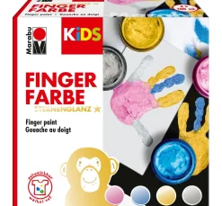 Marabu KiDS Fingerfarbe "STERNENGLANZ"