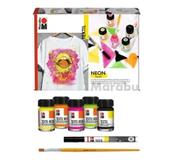 Marabu Textil Neon Set