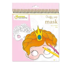 Maskenmalbuch Graffy Pop "Mädchen"