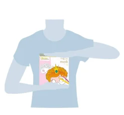 Maskenmalbuch Graffy Pop "Mädchen"