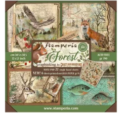 Maxi Scrapbook-Block "Forest"
