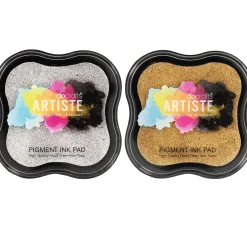 Metallic Stempelkissen, 2er-Set