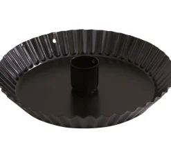 Metall-Kerzenhalterschale für 1 Stabkerze