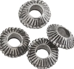 Metallperle, 4 Stück