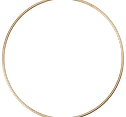 Metallring "Kreis", Goldfarben