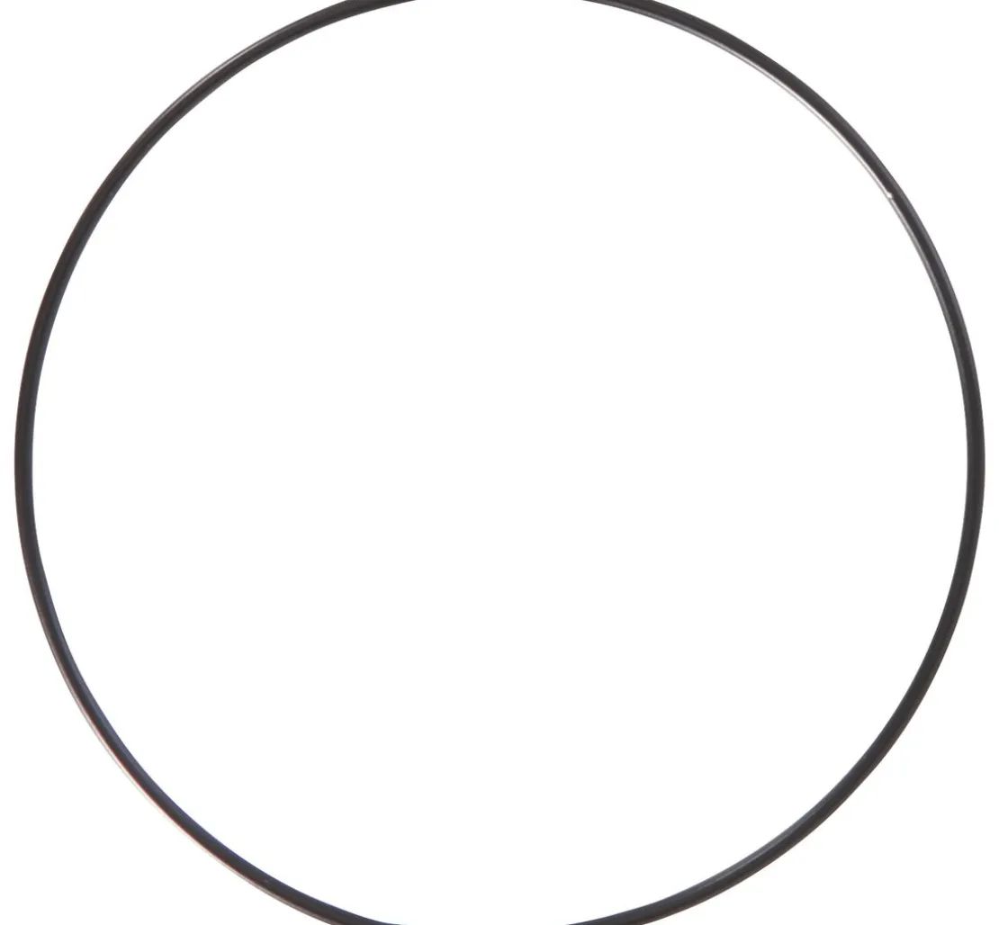 Metallring "Kreis", Schwarz