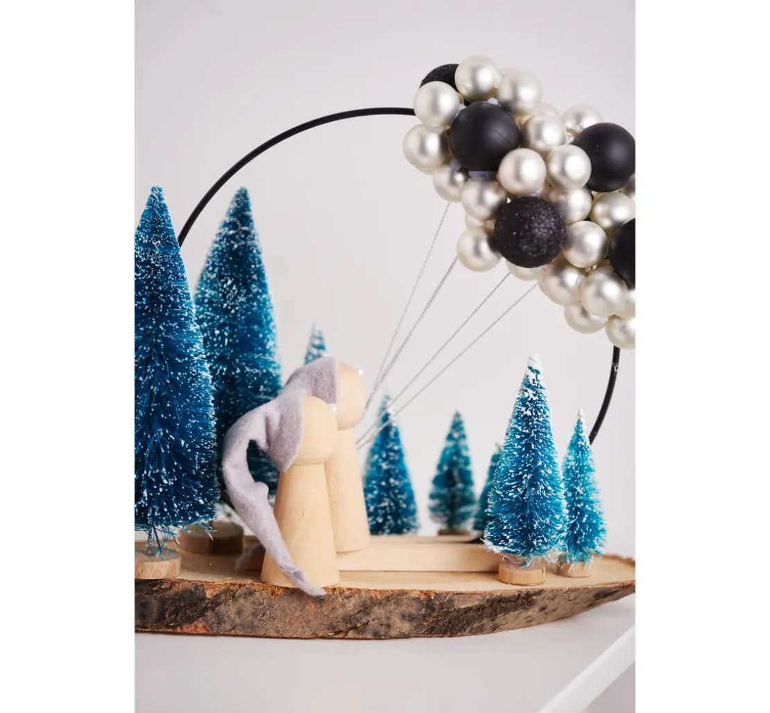 Metallring "Kreis", Schwarz