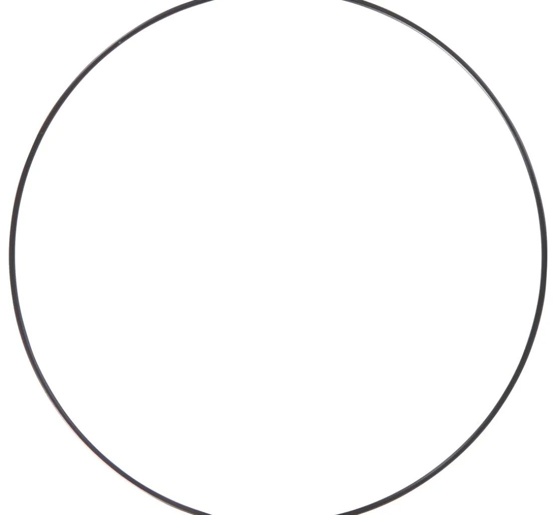 Metallring "Kreis", Schwarz