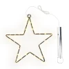 Metall-Stern mit LED-Mini-Lichter inkl. Timer 6/18 Std.