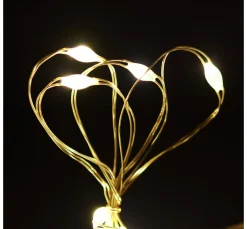 Micro LED Lichterkette "Blinkend" mit Timer 6/18 Std., 20 LEDs