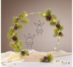 Micro-LED-Lichterkette mit Timer 6/18Std., 20 LEDs