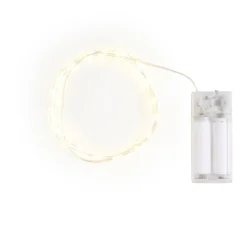 Micro-LED-Lichterkette mit Timer 6/18 Std., 40er LEDs