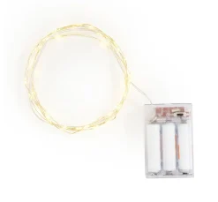Micro-LED-Lichterkette mit Timer 6/18Std., 40 LEDs