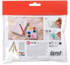 Mini Bastelset Wichteltür "Künstler"