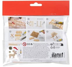 Mini Bastelset Wichteltür "Rentier"