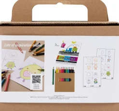 Mini Kreativset Zeichnen "Monster"