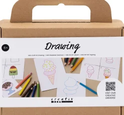 Mini Kreativset Zeichnen "Süße Sachen"